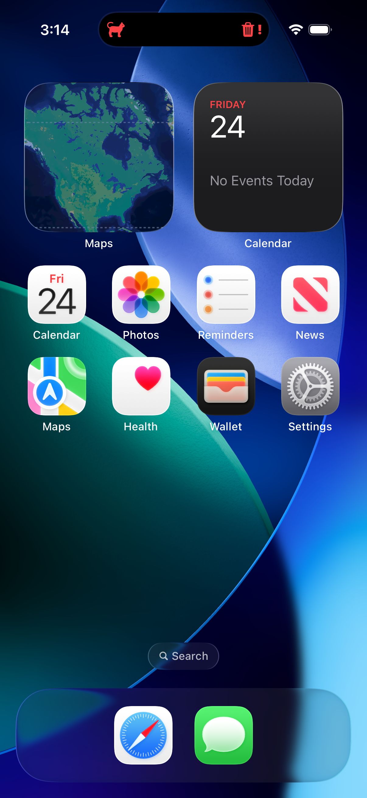 Live activity dynamic island screenshot